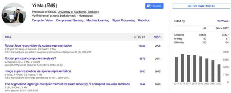ACM Fellow、伯克利教授马毅宣布:明年起加入香港大学,出任数据科学研究院院长