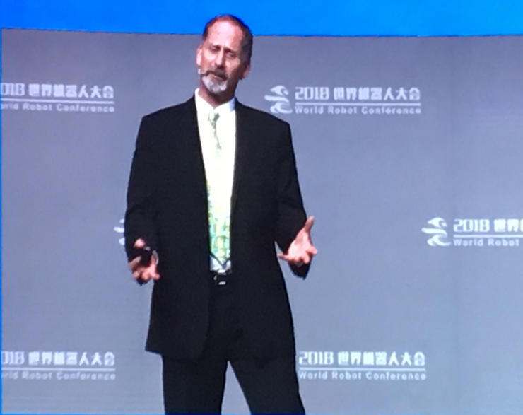 普渡大学教授Richard Voyles谈精准交互无人机技术|WRC 2018