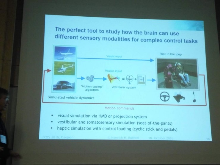 IROS 2016 | 德国Heinrich H Bulthoff教授:机器人能从人脑感知和认知中借鉴什么?