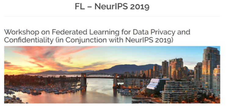 从IJCAI 2019到NeurIPS 2019,联邦学习将再次亮相国际AI顶会