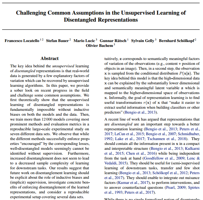 ICML 2019 最佳论文公布:继霸榜后,谷歌再添重磅奖项!