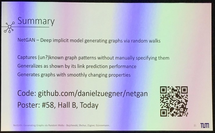 顶会见闻系列:ICML 2018(上),表示学习、网络及关系学习
