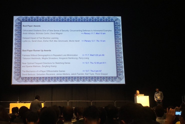 机器学习顶会 ICML 2018 斯德哥尔摩开幕,公平性研究戴上光环