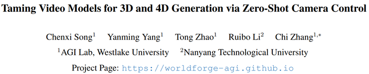 GAIR Paper 068| 西湖大学张驰团队:从视觉合成到空间理解,视频 AI 正在「转向」丨CVPR 2026
